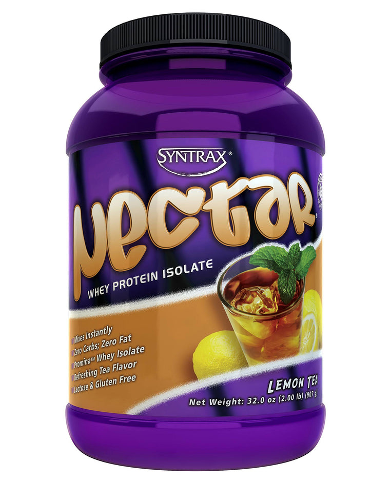 SynTrax Nectar Whey Protein Isolate, Lemon Tea – 2.20 lbs (998 g)