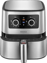 Insignia – 5-Qt. Analog Air Fryer – Stainless Steel